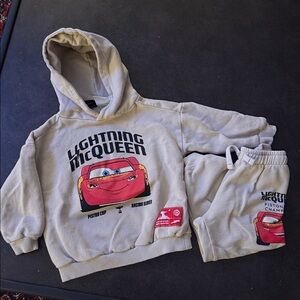 Zara Beige Toddler Hoodie